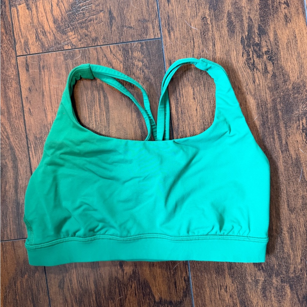 Lululemon Green Energy Sports Bra
